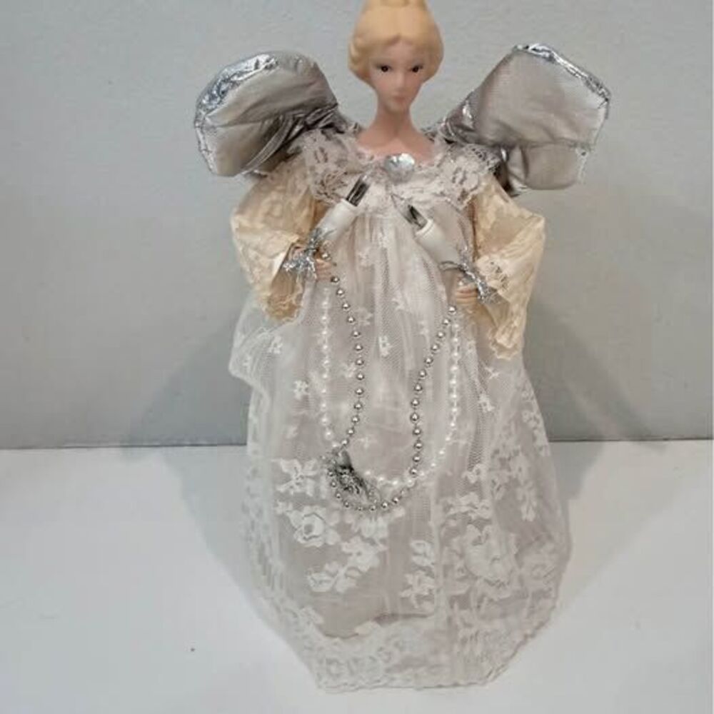 Vintage Angel Christmas Tree Topper